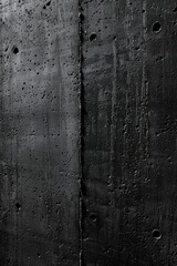 Aufkleber - A close-up shot of a metal surface in black and white