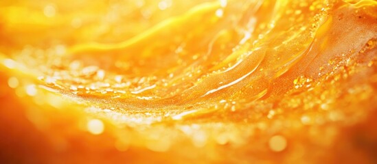 Aufkleber - closeup of pumpkin texture on an abstract holiday street. with copy space image. place for adding te