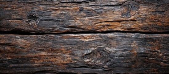 Leinwandbilder - Texture of natural bark wood background wooden planks. with copy space image. Place for adding text or design