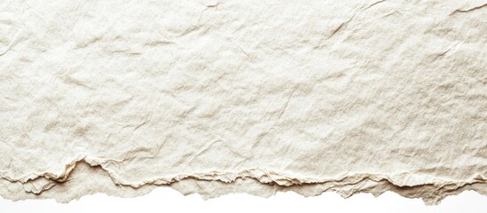 Aufkleber - Natural Japanese recycled paper texture Horizontal backdrop Isolated on white. with copy space image. Place for adding text or design