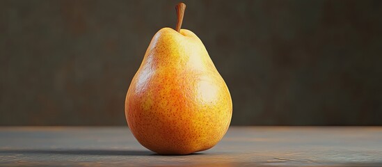 Leinwandbilder - pear. with copy space image. Place for adding text or design