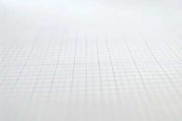 Wall Mural - delicate, faint grid pattern on a light white background for a minimalistic tech look