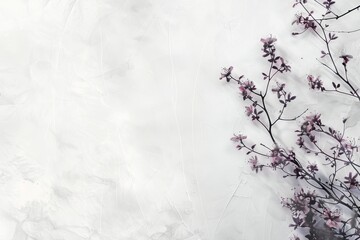 Wall Mural - light white background with a hint of a soft, blurred vignette around the edges