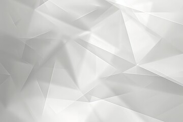 Wall Mural - light white background with faint, abstract geometric shapes in soft grey