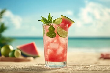 Canvas Print - Watermelon Mojito