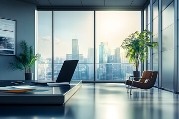 Canvas Print - office