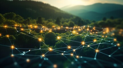 Poster - Cyber big data flow. Blockchain data fields. 