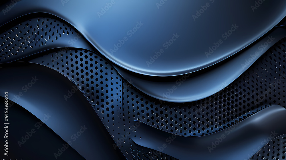 Abstract blue and black textured background with a modern, futuristic ...