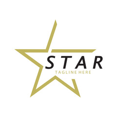 Wall Mural - star logo template vector icon illustration design-vector