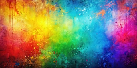 Vibrant and colorful abstract background with grunge texture, colorful, abstract, bright, vibrant, backdrop, texture, artistic