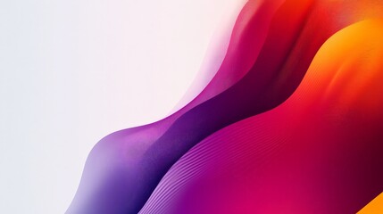 Poster - Develop a stunning logo with smooth color shifts against a white backdrop