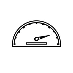 Wall Mural - speed icon simple