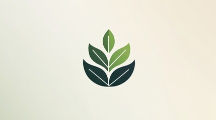 Poster - Imagine a sleek green environment logo with alternating colors against a white backdrop.