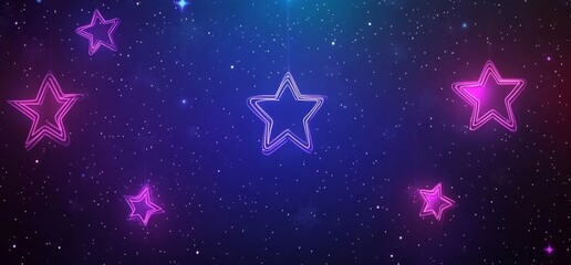 Wall Mural - space background with dark nebula, supernova explosion, and magical galactic stars