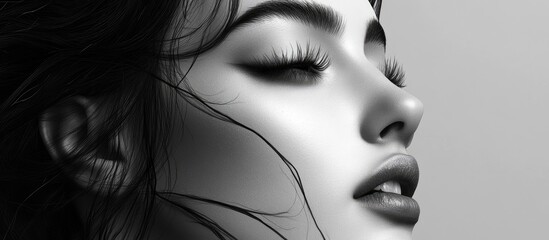 Leinwandbilder - This is what women adore. with copy space image. Place for adding text or design