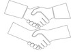 © Chuthamas - handshake illustration, vector png