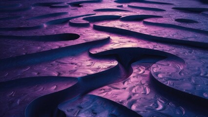 Poster - Abstract purple and blue textured surface background