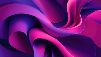 Poster - Vibrant abstract background showcasing a smooth gradient of purple and pink tones Ideal for contemporary designs presentations and digital applications
