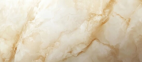 Aufkleber - flawless soft beige marble texture. with copy space image. Place for adding text or design