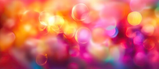 Poster - Colorful blurry background Out of focus abstract background suitable for wallpaper or copyspace