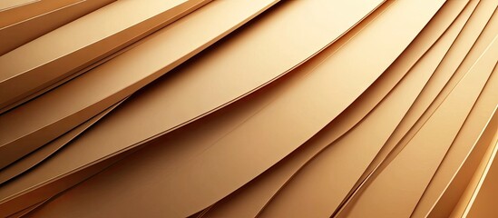 Leinwandbilder - Abstract geometric background with a stylish design Diagonals in growth and a gradient effect Modern gold hues Copy space