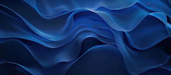 Poster - abstract blue background with copyspace for text navy blue wallpaper