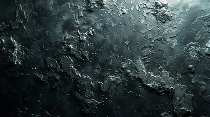 Abstract blue-black colour on a dark grey, white background gradient web header banner design with a grainy texture and copy space