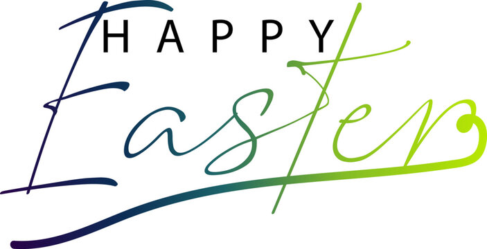 Happy Easter background, card, poster. Vector, Happy Easter , gradient Happy Easter 