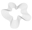 © Nardo leo - y2k shape retro futuristic sychedelic trendy style. geometric shapes, grids cyberpunk elements .