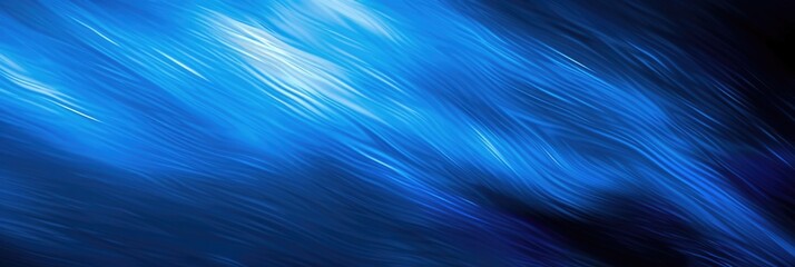 Wall Mural - Bright Blue Background. Abstract Dark Blur Gradient for Art and Texture Design