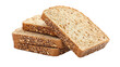 © photostokie - Fresh sliced Multigrain bread isolated on white background, transparent png file