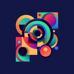 Aufkleber - fusion of modern technology and art in logo design