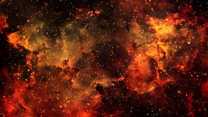 Wall Mural - starry nebula galaxy space background