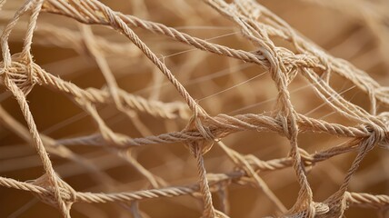 net closeup symbolizing connection and strong bonds