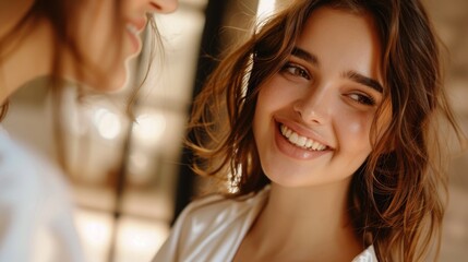 Poster - Close-up shot of a person holding a cell phone, possibly texting or browsing