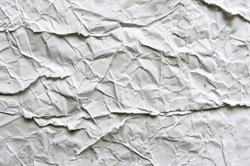 Poster - A close-up shot of a blank piece of paper on a table, ready for writing or drawing