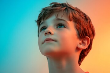 portrait of a smiling child