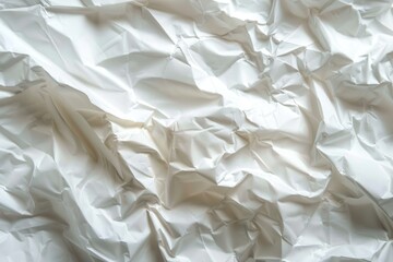 Poster - A detailed view of a blank white page