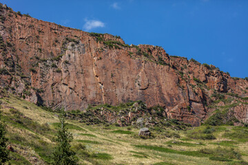 rocks in the mountains