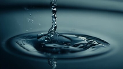 Poster - The sound of the dripping water echoes through the quiet room each drop landing with a distinct tap that seems to amplify with each repetition.