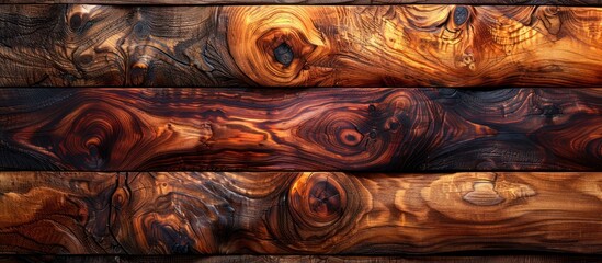 Poster - Intricate Wood Grain Pattern