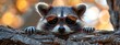 © We3 Animal - Raccoon wearing sunglasses looking at camera