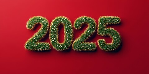 Wall Mural - Happy New Year 2025