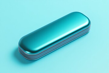 Realistic Eyeglass Case Mockup for Visual Presentation