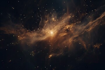 Wall Mural - beautiful big space explosion in universe. abstract background with shining stars and milky way. gal