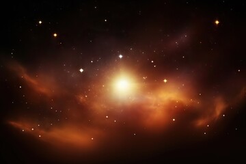 Wall Mural - beautiful big space explosion in universe. abstract background with shining stars and milky way. gal