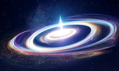 space galaxy in space