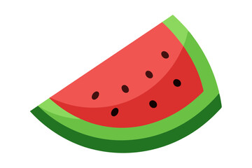 Wall Mural - illustration of watermelon