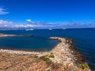 View of the Mediterranean
