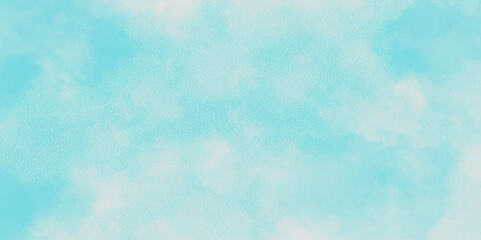 Wall Mural - Abstract watercolor blue painted white clouds with pastel sky wallpaper. Cloud sky pastel abstract gradient blurred. soft light sky image canopy blue wallpaper or background.